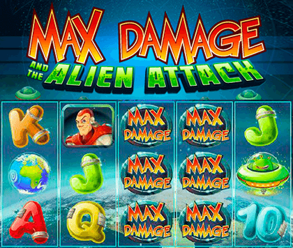 Max Damage and the Alien Attack